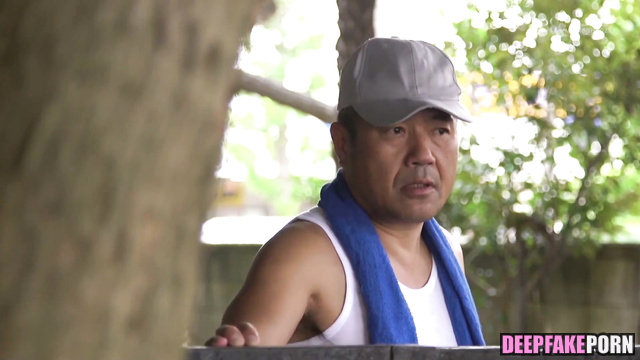 Old fart licks Kim Da-mi's very hairy pussy, real fake (김다미 딥 러닝 프로그램)