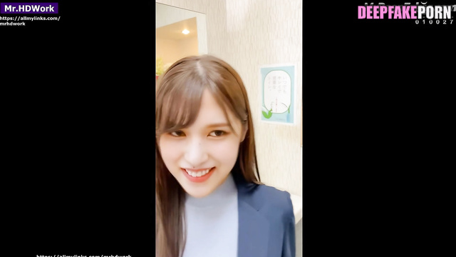 Mina sucks for me during work meeting deepfake トゥワイス TWICE ディープフェイク