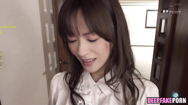 Fake Zhang Ziyi jerking off to mother's boyfriend / 章子怡 名人性爱