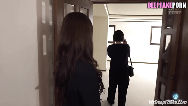 Fake Zhang Ziyi jerking off to mother's boyfriend / 章子怡 名人性爱