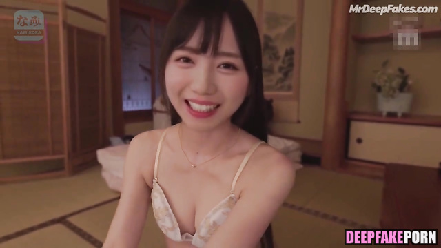 Kyoko Saito sucking cock after poker game, ai scenes - 齊藤京子 日向坂46