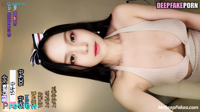 엄지 Umji makes online stream exclusively GFriend 여자친구 face swap 얼굴 스왑