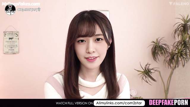 Modest Deepfake Lady Yujin Flashing Panties (アイズワン 本物の偽物)