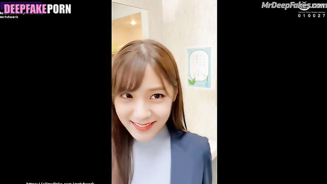 I leave cumshots on 지수 Jisoo's face BLACKPINK 블랙핑크 face swap 얼굴 스왑