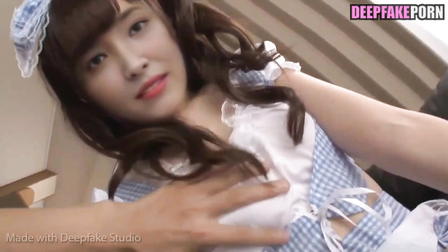 I distract モモランド Nancy from kitchen deepfake sex MOMOLAND ディープフェイク