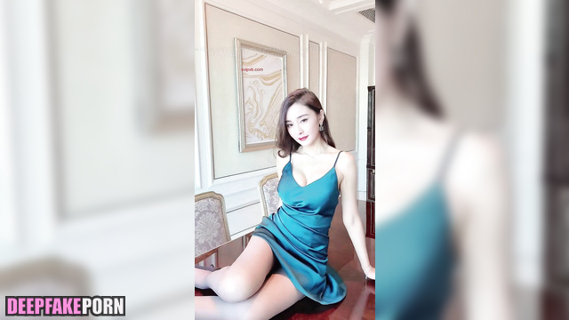 智能換臉 Deepfake 杨幂 Yang Mi takes off dress to show her sexiest lingerie [PREMIUM]