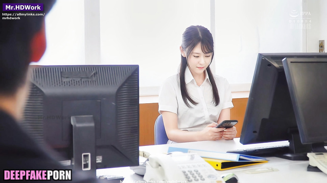 She has to fuck with her boss - ai Krystal Jung (정수정 진짜 가짜) [PREMIUM]