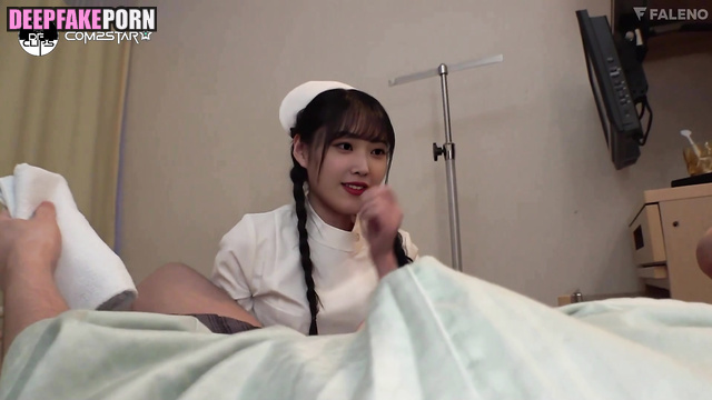 Dirty games with patient's penis by fake nurse IU (아이유 연예인 섹스) [PREMIUM]