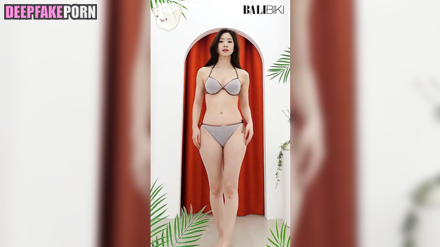 トゥワイス 本物の偽物 Dahyun demonstrating hot bikini / deepfake video