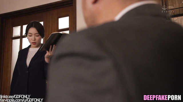 Dirty fuck with boss for quick promotion, fake Irene (아이린 레드벨벳) [PREMIUM]