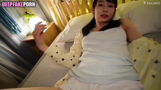 Cute librarian having sex with a neighbor, ai Minju アイズワン 本物の偽物 [PREMIUM]