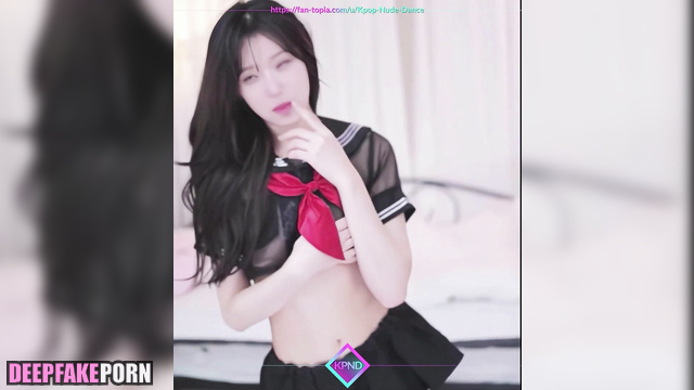Lewd schoolgirl dancing all day (윈터 에스파) Winter solo ai scene [PREMIUM]