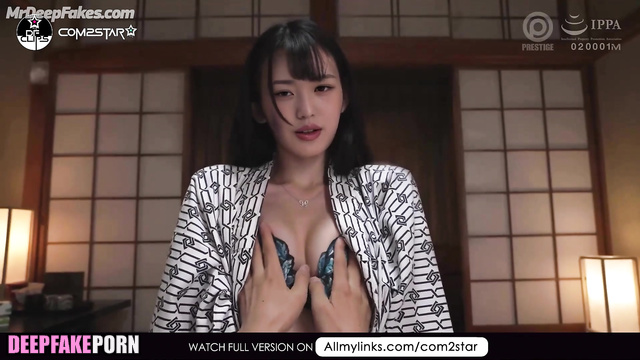 Wonyoung (アイヴ セレブのセックス) allowed to touching her boobs - fakeapp