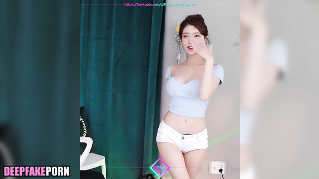 Busty girl danced in her room - Minnie face swap (민니 진짜 가짜) [PREMIUM]