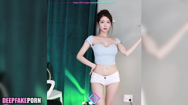 Busty girl danced in her room - Minnie face swap (민니 진짜 가짜) [PREMIUM]
