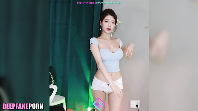 Busty girl danced in her room - Minnie face swap (민니 진짜 가짜) [PREMIUM]