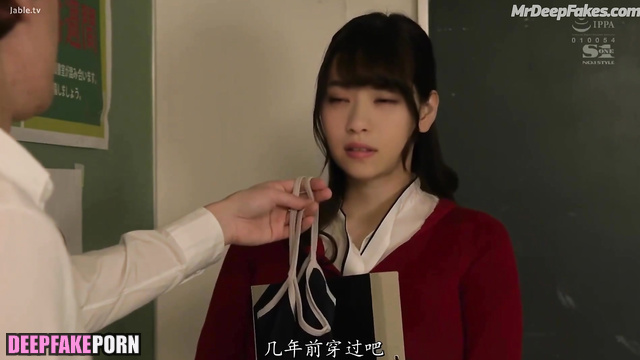 Gangbang after lessons - Nanase Nishino real fake (西野七瀬 乃木坂46)