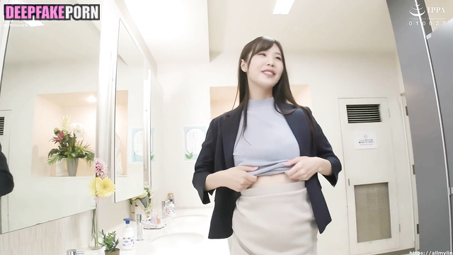 Fake porn アイヴ IVE Wonyoung secretly fucks at work meeting フェイクポルノ