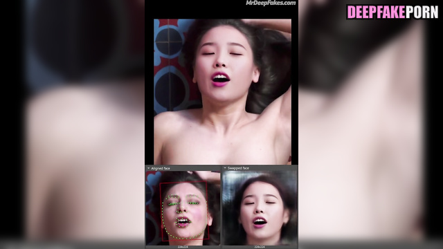 Moaning IU 아이유 has the strongest orgasm 오르가슴 in solo deepfake 딥페이크