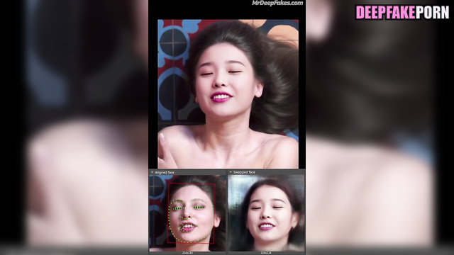 Moaning IU 아이유 has the strongest orgasm 오르가슴 in solo deepfake 딥페이크