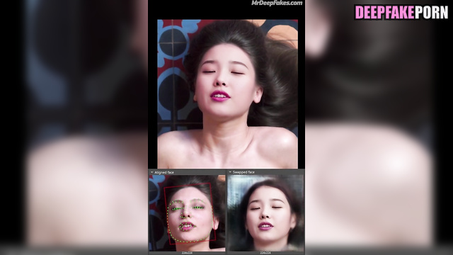 Moaning IU 아이유 has the strongest orgasm 오르가슴 in solo deepfake 딥페이크
