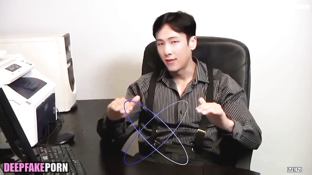 RM (Kim Nam-joon) meets a man deepfake porn