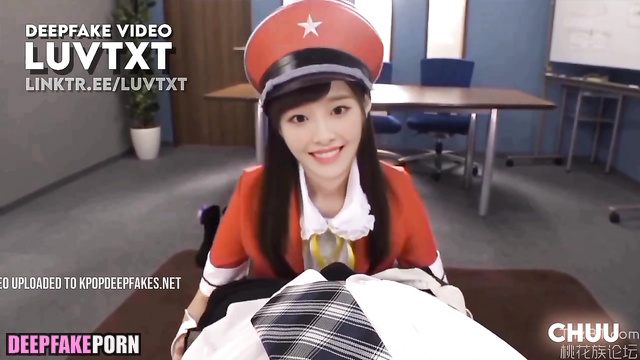 Chuu LOONA Sucking Dick [츄 이달의 소녀 가짜 포르노 사까시] Deepfake porn