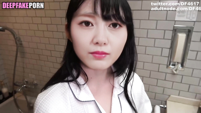 Pussy close up by Shiraishi Mai (Nogizaka46) / しらいし まい 乃木坂46 ディープフェイク エロ [PREMIUM]