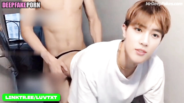 Anal fuck - deepfake Beomgyu (게이 딥페이크 투모로우바이투게더 범규)