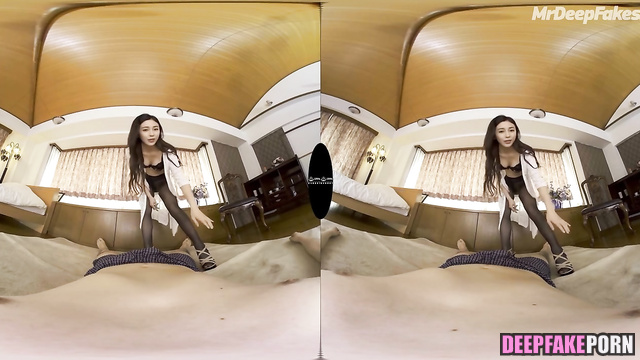 Hot fake Angelababy rides on dick [杨颖 假色情片]