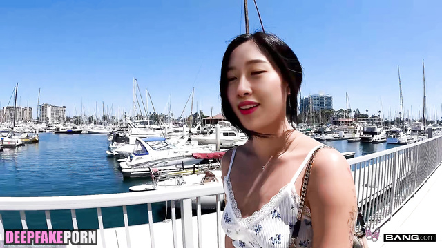 Doggystyle fuck after McDonald's // アイズワン 本物の偽物 Yujin face swap [PREMIUM]