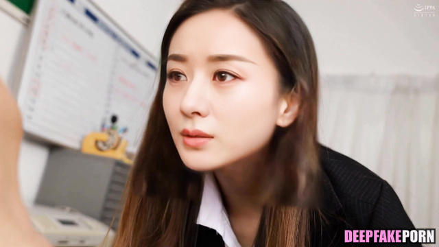 Sex scene 赵丽颖 Zhao Liying 性爱场面 gave her coworker a sex exam at work [PREMIUM]