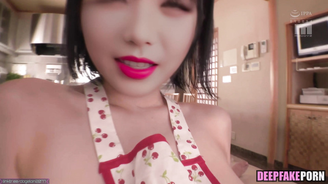 Young housewife was fucked at kitchen / fake Karina (카리나 에스파) [PREMIUM]