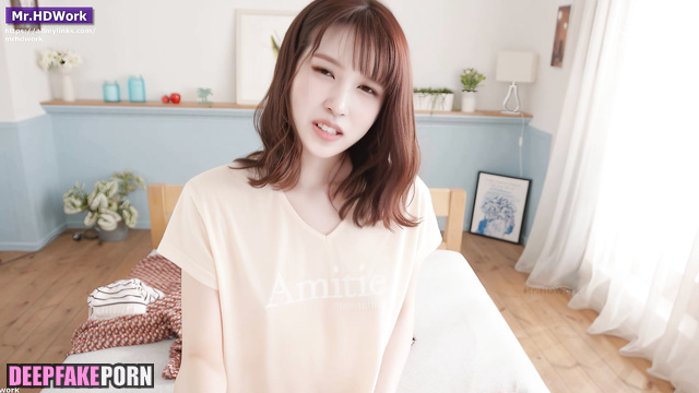 Smiling Mina having awesome fuck - real fake / トゥワイス セックステープ [PREMIUM]