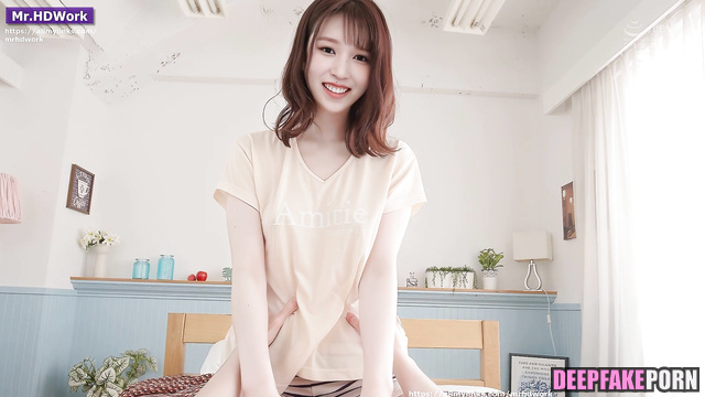 Smiling Mina having awesome fuck - real fake / トゥワイス セックステープ [PREMIUM]