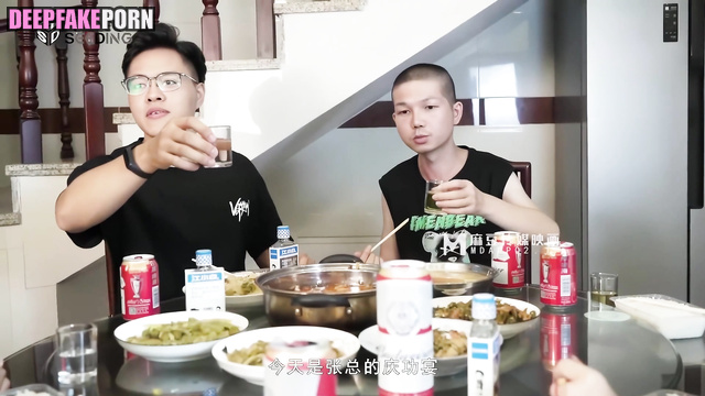 Sex after home party - fake Liu Shishi had real fun (刘诗诗 真假) [PREMIUM]