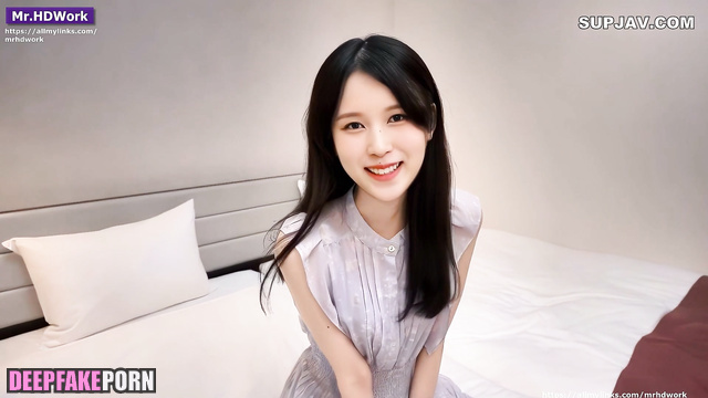 TWICE トゥワイス I picked good place to cum in after fucking Mina 人工知能 AI