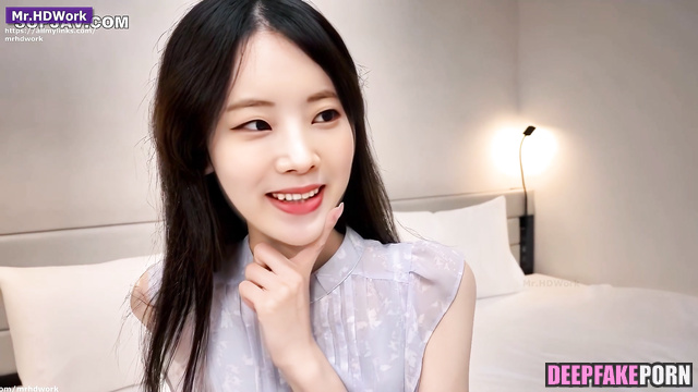 トゥワイス TWICE Korean celebrity Dahyun 韓国語 asks me to cum right in pussy