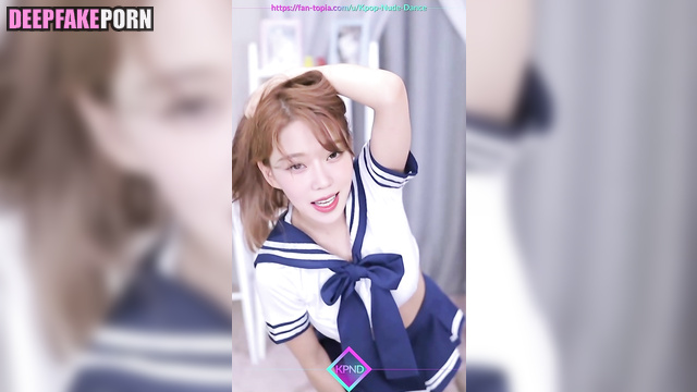 Babe dancing in schoolgirl uniform - 윈터 에스파 Winter in ai scenes [PREMIUM]