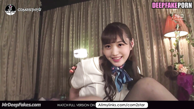 Sexy stewardess fucked after flight, fake Wonyoung (アイヴ セレブのセックス)