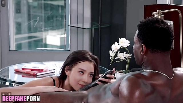 Interracial sex scenes in a hotel room - Jisoo (지수 블랙핑크) [PREMIUM]