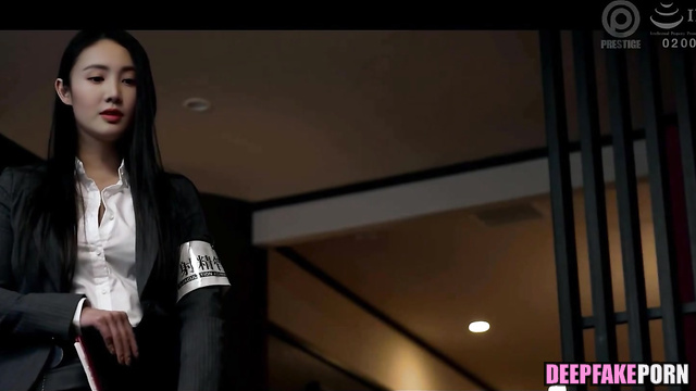 Lady boss fucking subordinate // Gina Jin (金晨 性爱录像带) face swap