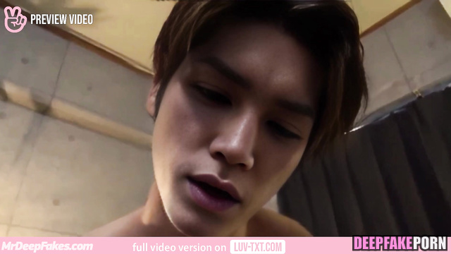 딥페이크 NCT 엔시티 Deepfake porn Taeyong 태용 chills himself with cute guy