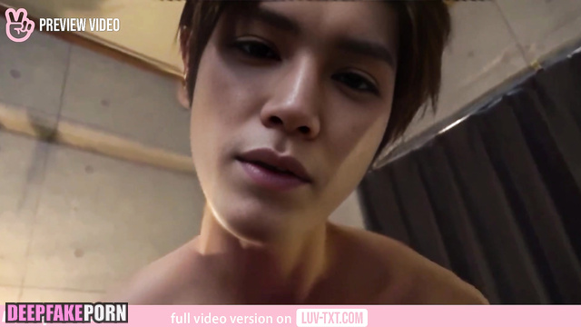 딥페이크 NCT 엔시티 Deepfake porn Taeyong 태용 chills himself with cute guy