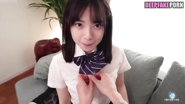 Slutty schoolgirl made hot blowjob - Asuka Saito ai / 齋藤 飛鳥 乃木坂46 [PREMIUM]