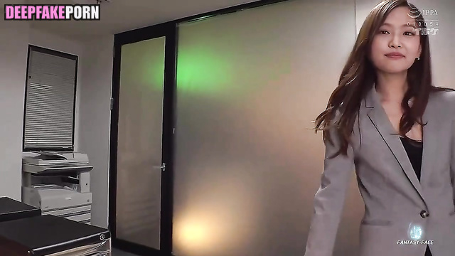 Blowjob under the office table - Jennie Kim fakeapp // 김제니 블랙핑크