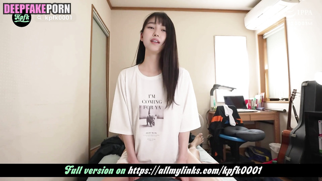 Fuck in his t-shirt - Danielle loves long sex (fake) // ニュージーンズ 本物の偽物