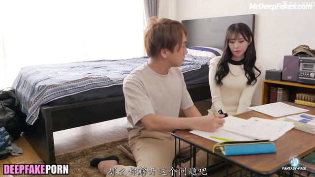 Dissolute teacher seduced a student - fake Jiyeon (지연 티아라)