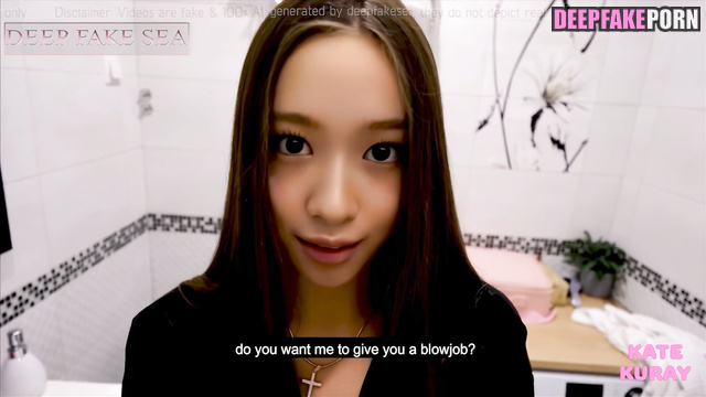 セックスシーン Sex scene IVE Yujin アイヴ offers to suck your dick deeply POV