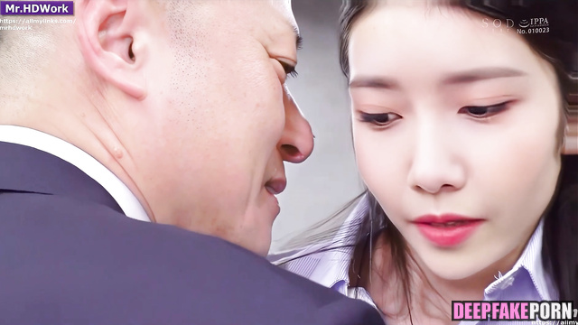 Threesome on the first day at new workplace - (少女時代 セックスシーン) Yoona A.I.